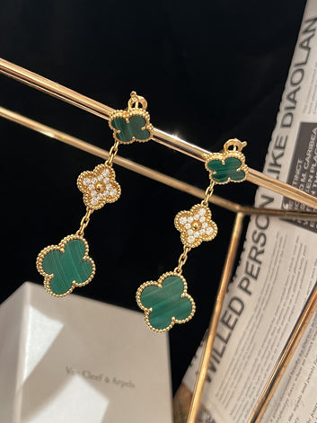 Van Cleef Jewelry Set | Necklace & Earrings 10 Motifs