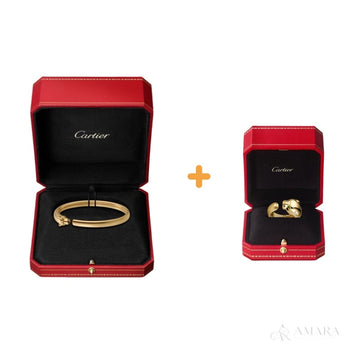 Cartier Jewelry Set | Panthère / Bracelet & Ring
