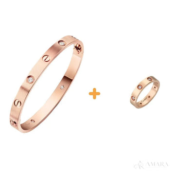Cartier Jewelry Set | LOVE / Bracelet & Ring