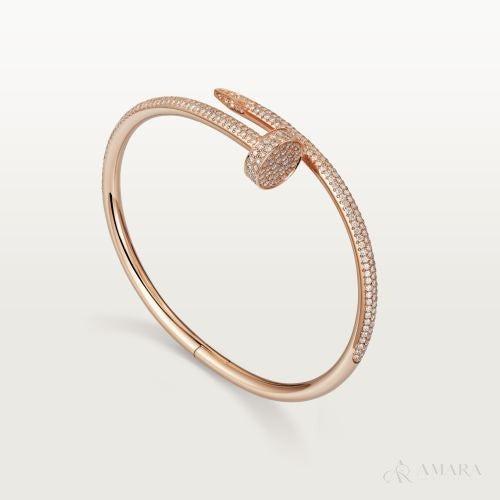 Cartier Juste un Clou Bracelet | Diamond | Rose Gold