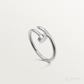 White Gold Cartier Juste un Clou Small Ring
