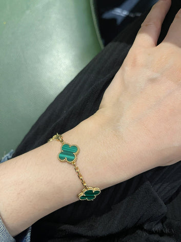 Van Cleef Jewelry Set | Bracelet & Necklace 10 Motifs
