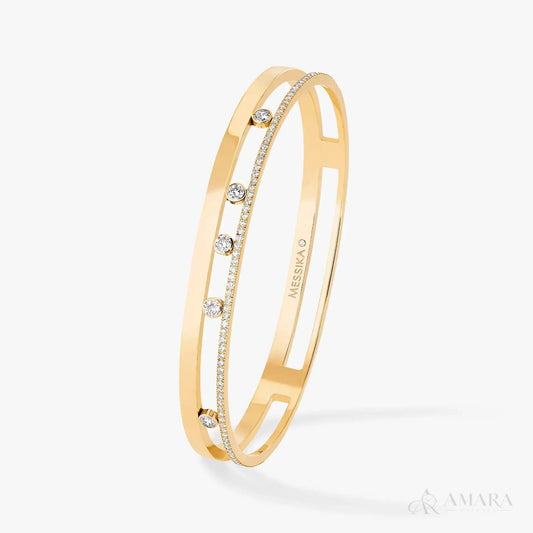 Messika Move Romane Bangle | Gold