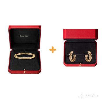 Cartier Jewelry Set | Bracelet & Earrings