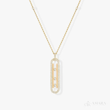 Messika Necklace | Yellow Gold Tone