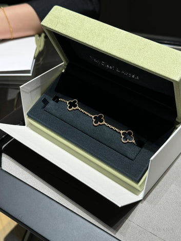 Van Cleef Jewelry Set | Bracelet & Necklace 10 Motifs
