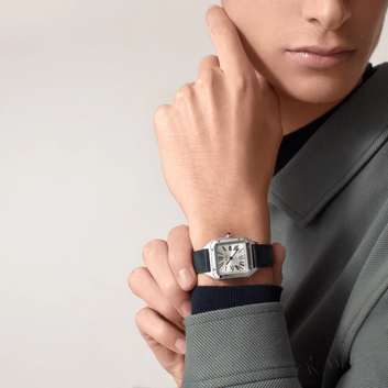 Cartier Watch | Santos-Dumont Blue 36mm