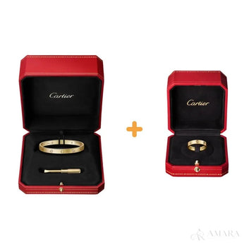 Cartier Jewelry Set | LOVE / Bracelet & Ring