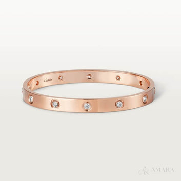 Cartier LOVE Bracelet | Diamond | Rose Gold