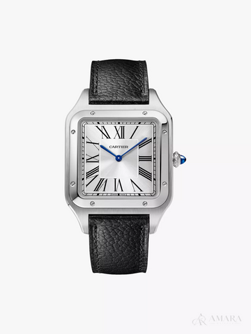 Cartier Watch | Santos / Leather Large