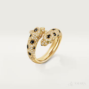 Cartier Ring | Panthère / Pavé Style
