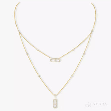 Messika Necklace | Stone-Set