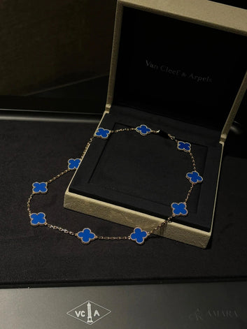 Van Cleef Jewelry Set | Bracelet & Necklace 10 Motifs