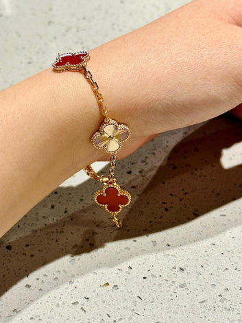 Van Cleef Bracelet | Vintage Alhambra / 5 Motifs