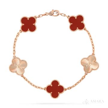 Van Cleef Bracelet | Vintage Alhambra / 5 Motifs