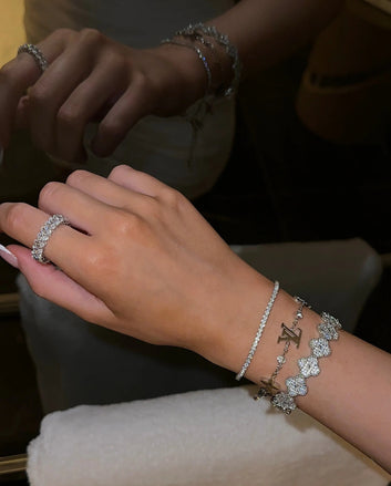 Louis Vuitton Bracelet | Silver Tone