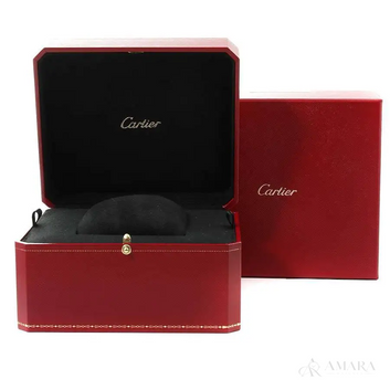 Cartier Watch | Santos 100 Pink Strap 35.6mm
