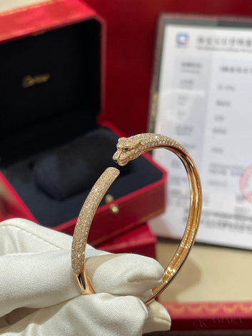 Cartier Bracelet | Panthère / Pavé Style