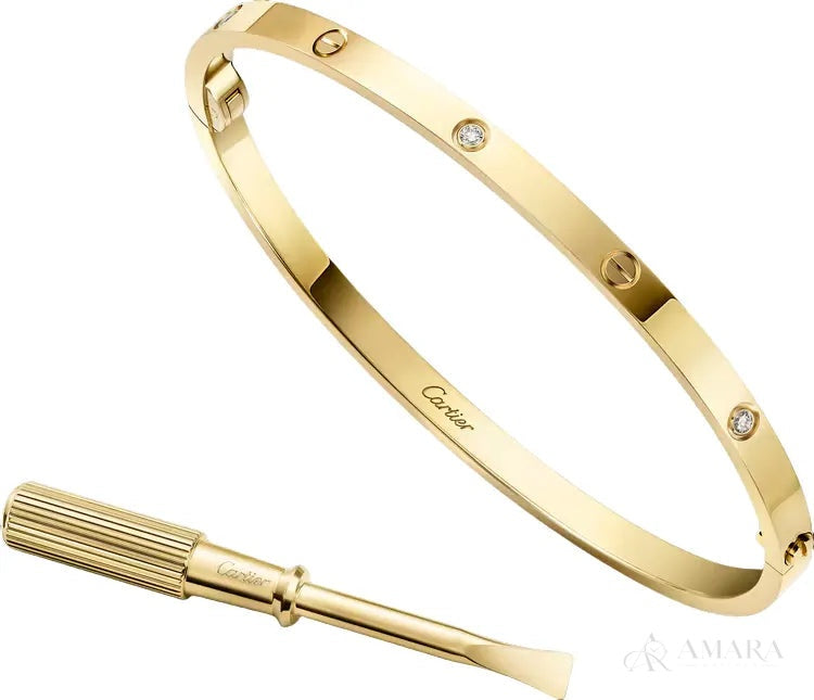 Cartier LOVE Bracelet | Diamond Small | Gold