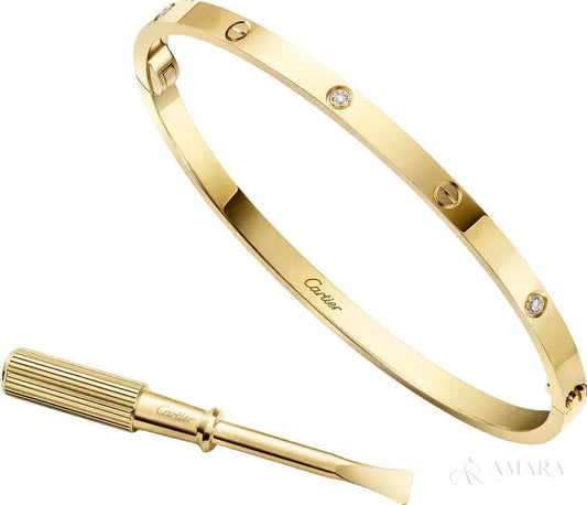 Cartier LOVE Bracelet | Diamond Small | Gold