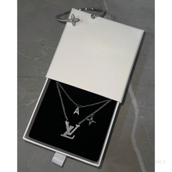 Louis Vuitton Necklace | Silver Tone