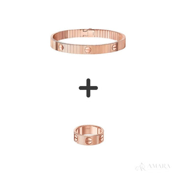 Cartier Jewelry Set | LOVE / Bracelet & Ring