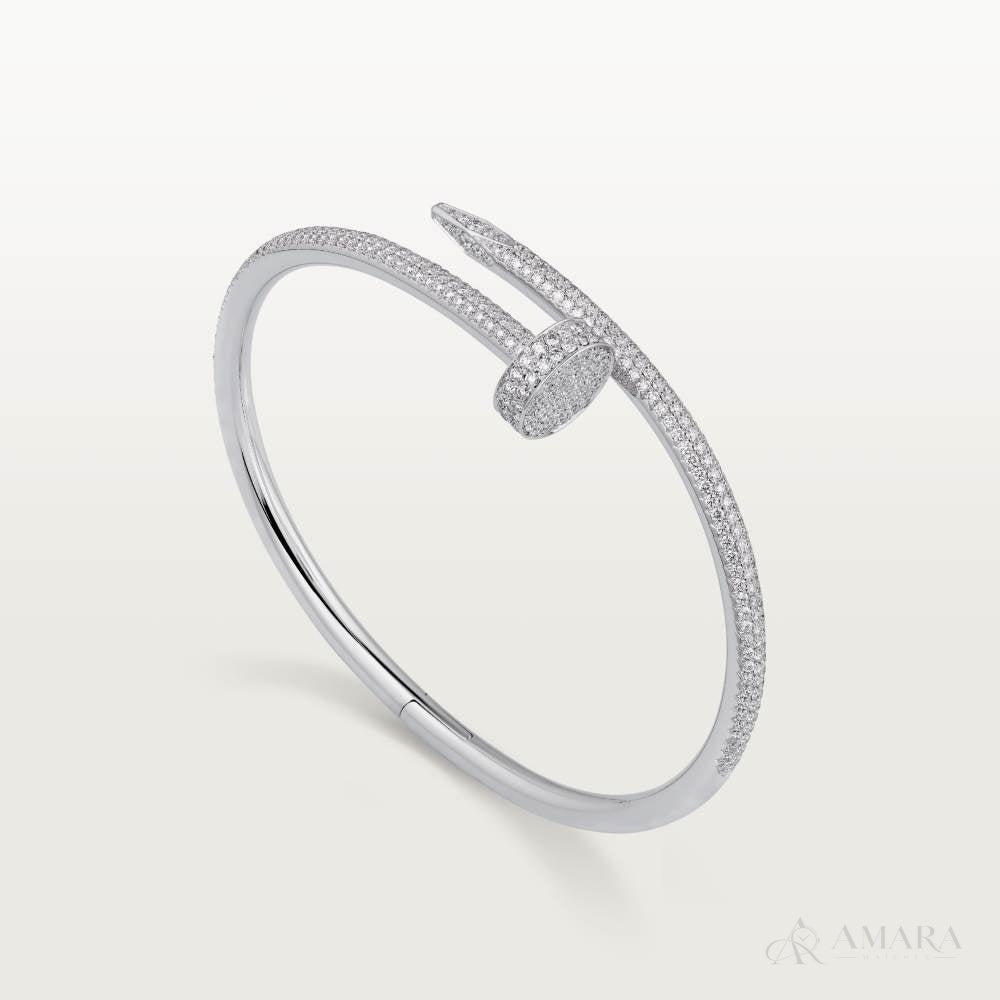 Cartier Juste un Clou Bracelet | Diamond | White Gold