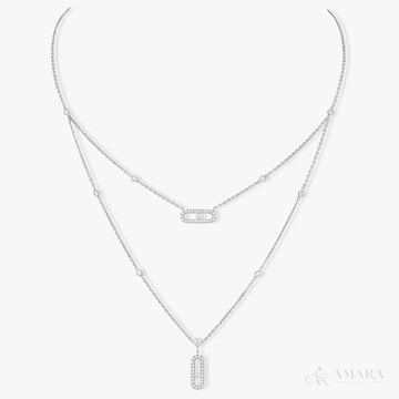 Messika Necklace | Stone-Set