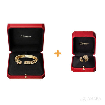 Cartier Jewelry Set | Panthère / Bracelet & Ring