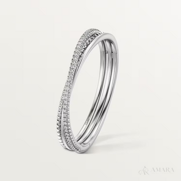 Cartier Bracelet | Etincelle de / Pavé Style