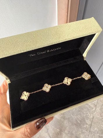 Van Cleef Bracelet | Vintage Alhambra / 5 Motifs